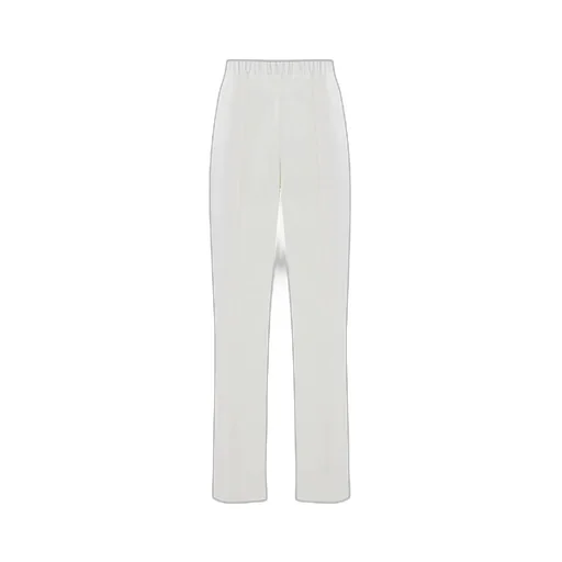 Bead-Embellished Elasticated Waistband Trousers