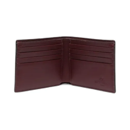 Pegaso Paisley-Pattern Bi-Fold Wallet