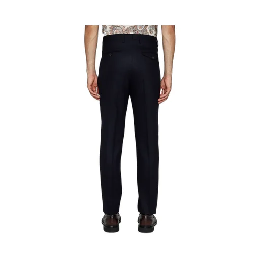 Box-Pleated Tailored Chinos