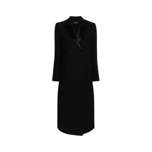 Long Sleeved Double Breasted Coat