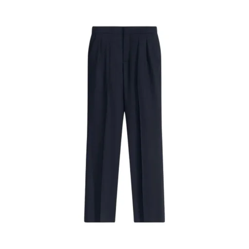 Straight-Leg Tailored Trousers