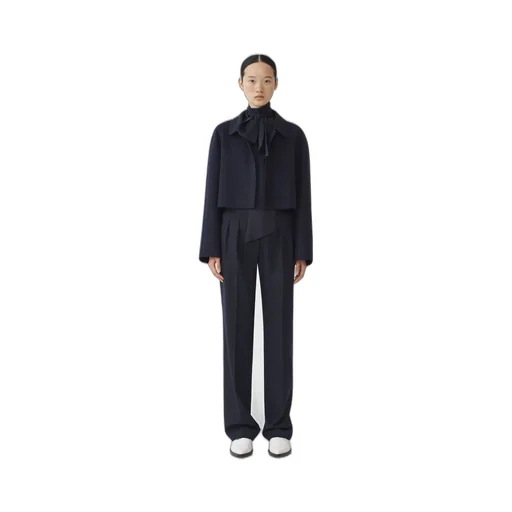 Straight-Leg Tailored Trousers
