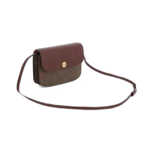 Essential Jacquard Foldover Crossbody Bag