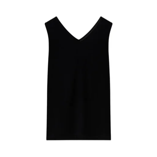 V-Neck Sleeveless Top