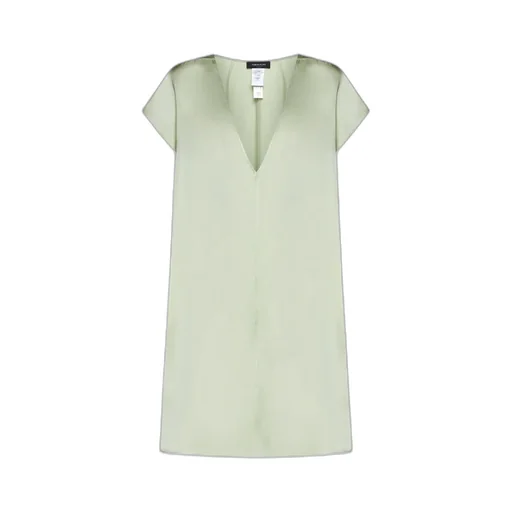 Beaded Satin Tunic