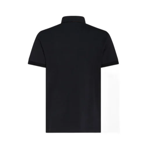 Logo Embroidered Short Sleeved Polo Shirt
