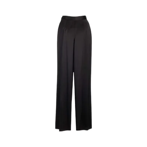 Wide-Leg Pleated Detail Pants