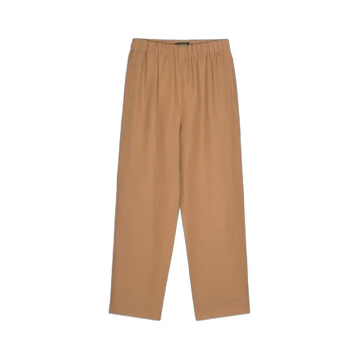 Mid-Rise Tapered-Leg Trousers