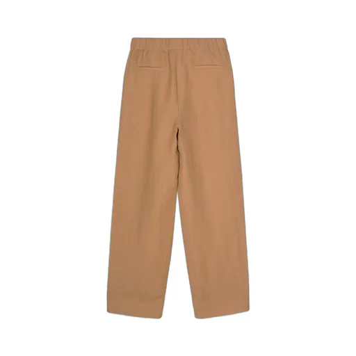 Mid-Rise Tapered-Leg Trousers