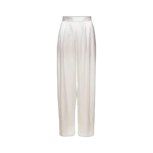 Pleated Details Casual Pants