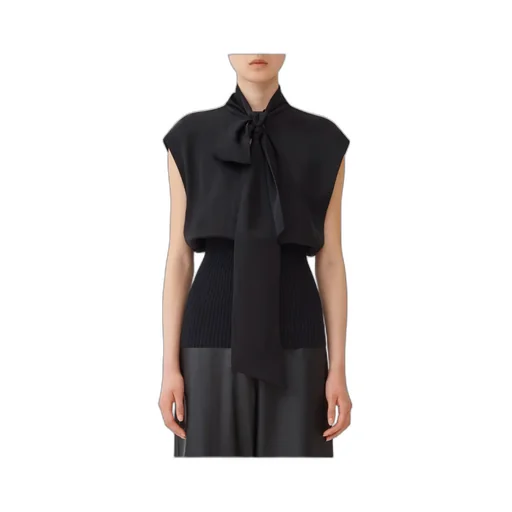 Sleeveless Panelled Blouse