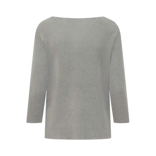 Fisherman Knit Lurex Jumper