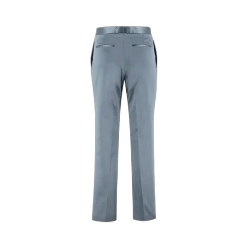 Regular Fit Satin Trousers