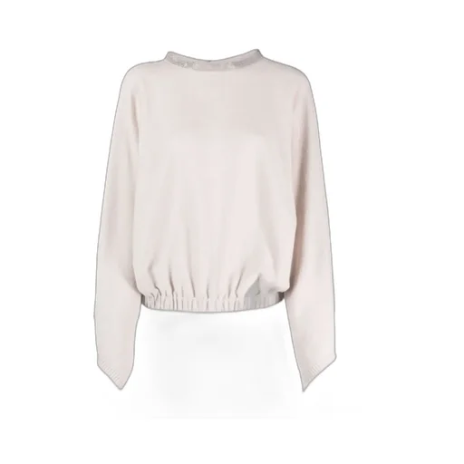 Round Neck Long Sleeved Sweater