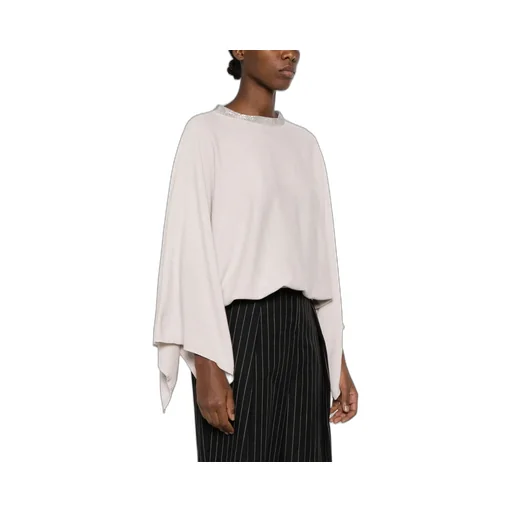 Round Neck Long Sleeved Sweater