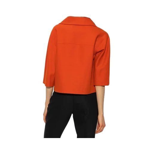 Double Breasted Cropped Blazer