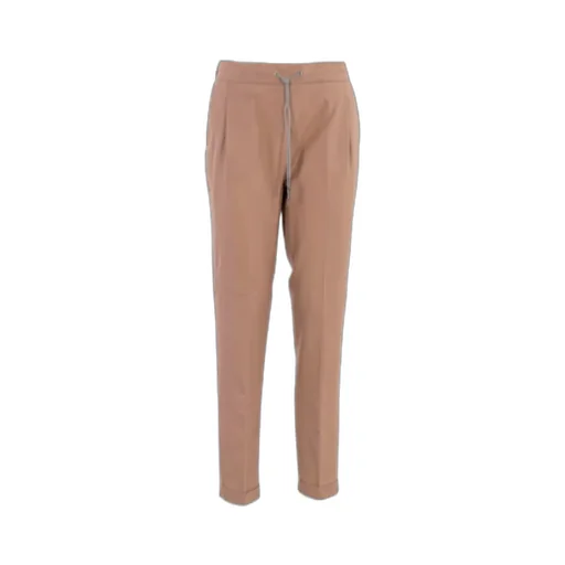 Drawstring Waist-Edge Casual Pants