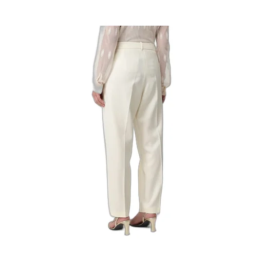 Casual Pants With Waist And Loop Straps