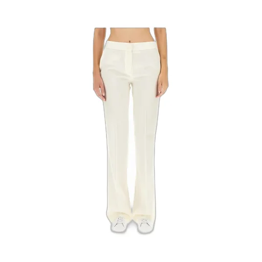 Zipper Pleated Casual Pants