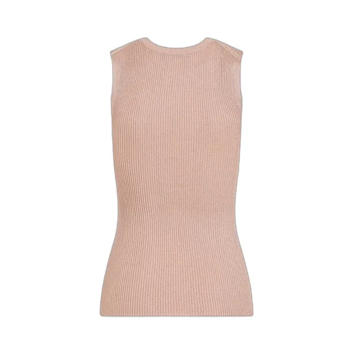 Crewneck Ribbed Tank Top