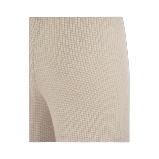 Straight-Leg Knitted Trousers