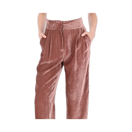 Pleated Hot Sewn Casual Pants