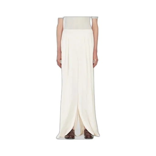 Pleated Wide-Leg Trousers