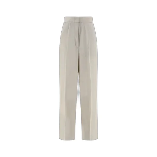 Straight-Leg Tailored Pants