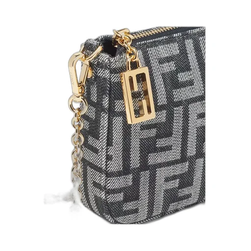 Baguette Ff Jacquard Pouch