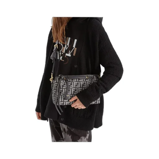 Medium By The Way Soft Ff Jacquard Tote Bag