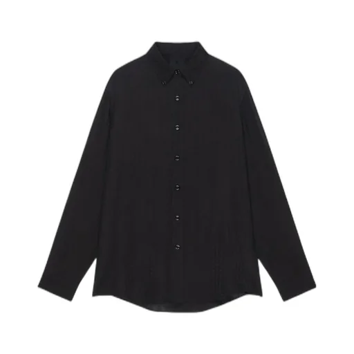 Ruffled Buttoned Shirt