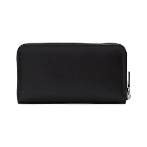 Logo Lettering Long Zipped Wallet