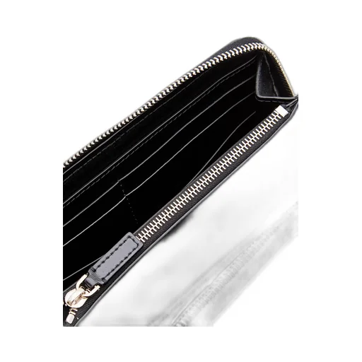 Logo Lettering Long Zipped Wallet