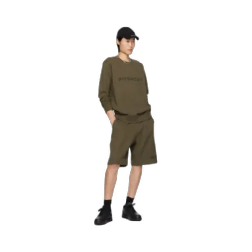 Logo Printed Bermuda Shorts