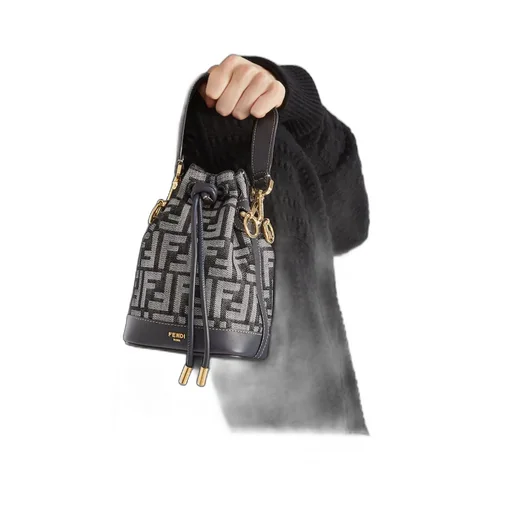 Mon Tresor Drawstring Bucket Bag