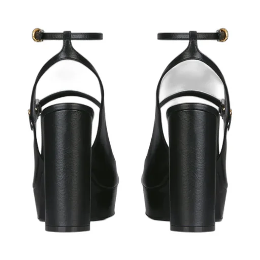 Double Strapped Heeled Sandals