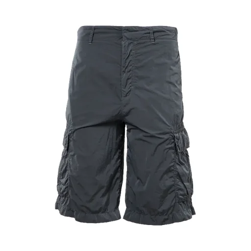 Logo Embroidered Cargo Shorts