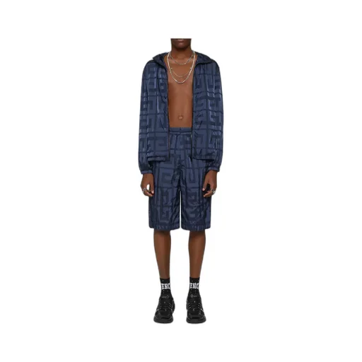 4G Pattern Windbreaker Jacket