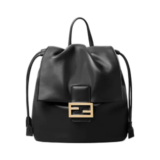 Ff Clasp Drawstring Backpack