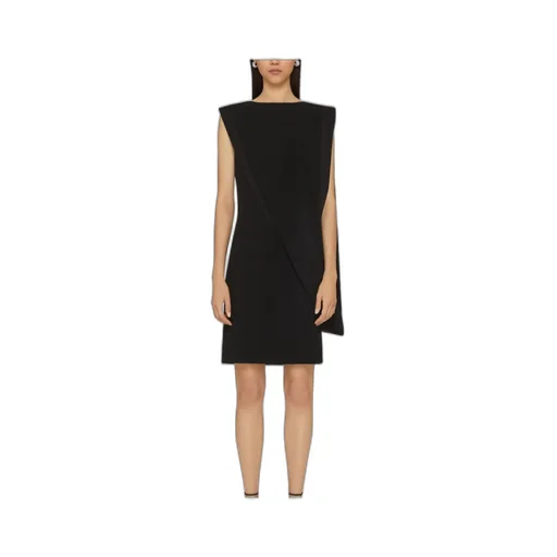 Crepe Sleeveless Dress