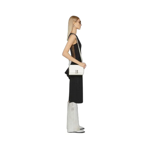 4G Jacquard Sleeveless Dress