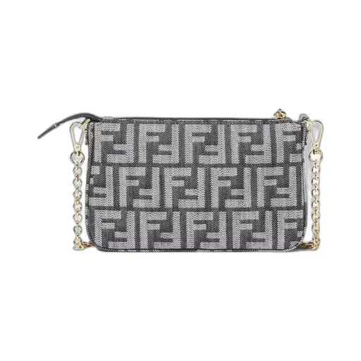 Baguette Ff Jacquard Pouch