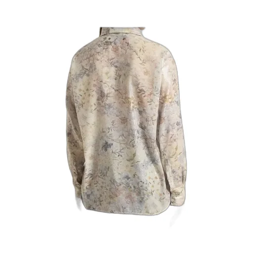 Floral Sequin Print Shirt