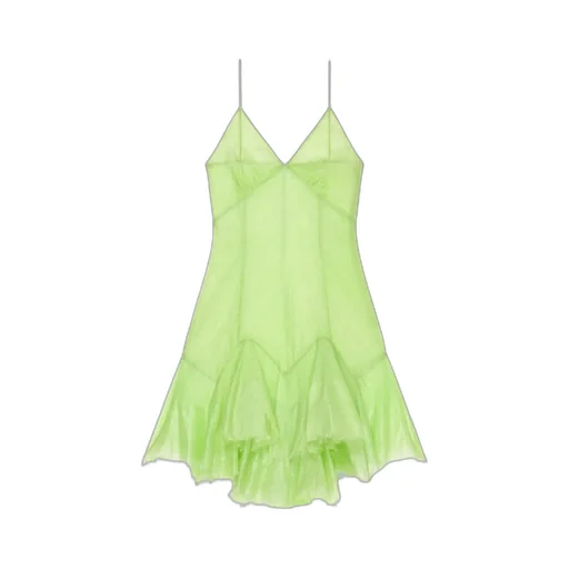 Strapless Dress With Ruffles