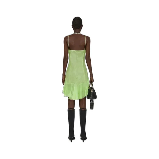 Strapless Dress With Ruffles