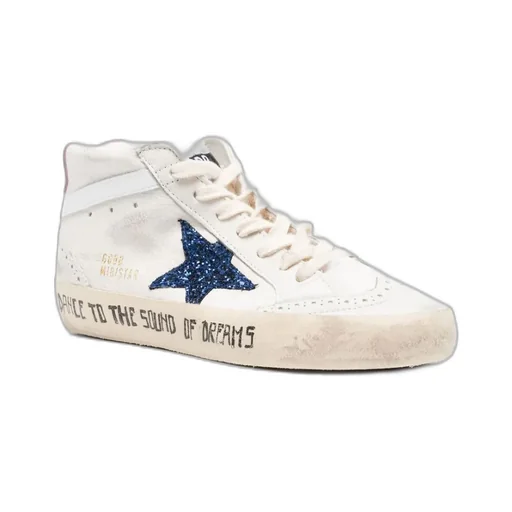 Mid Star Sequin-Embellished Sneakers