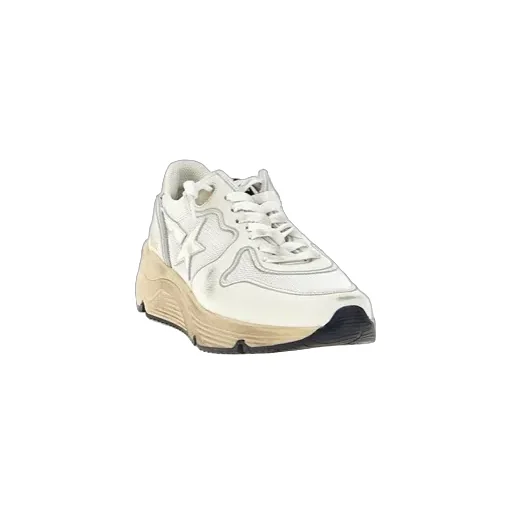 Running Sole Lace-Up Sneakers