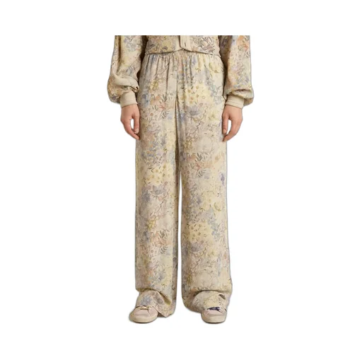 Floral Motif Printed Trousers