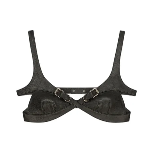 Bra Top With Crossed Effect