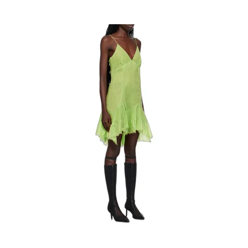 Strapless Dress With Ruffles
